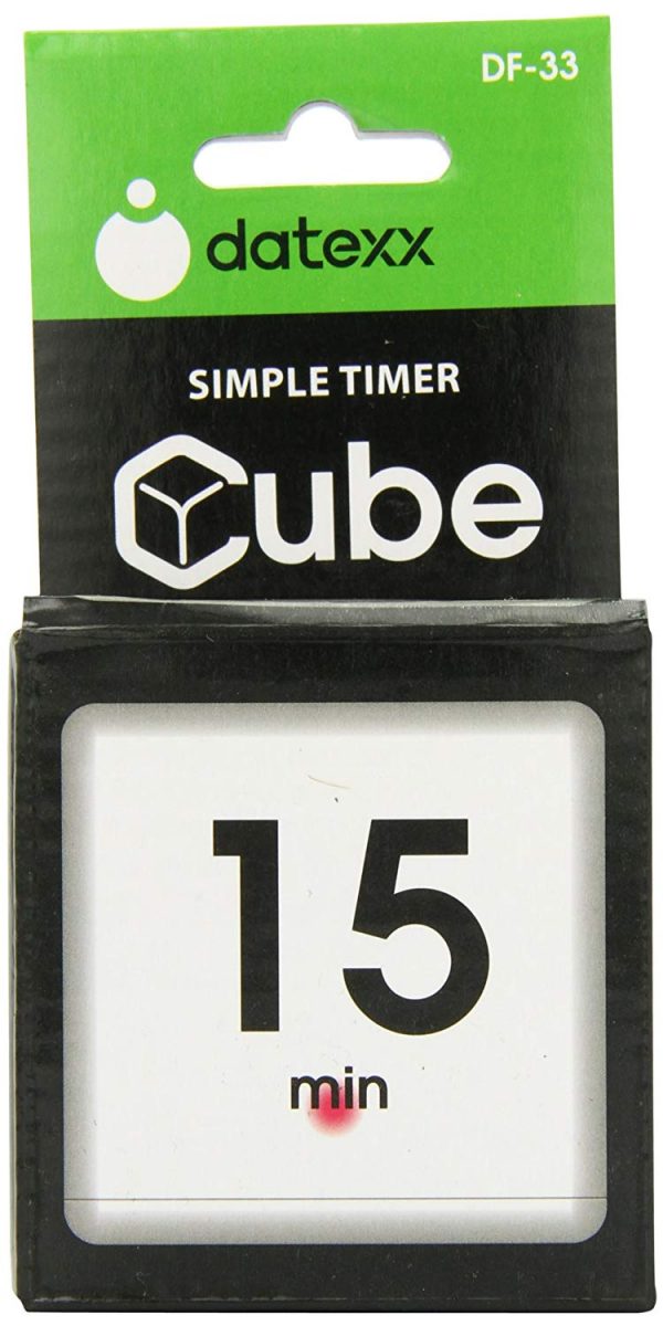 Miracle TimeCube Timer by Datexx - Retail Packaging - Front