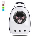 Pet Capsule Carrier Backpack - White - Small Dog